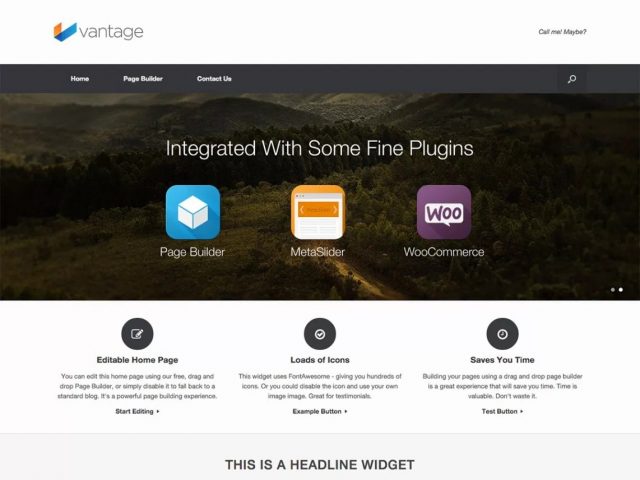 wordpress woocommerce - Szablon Vantage